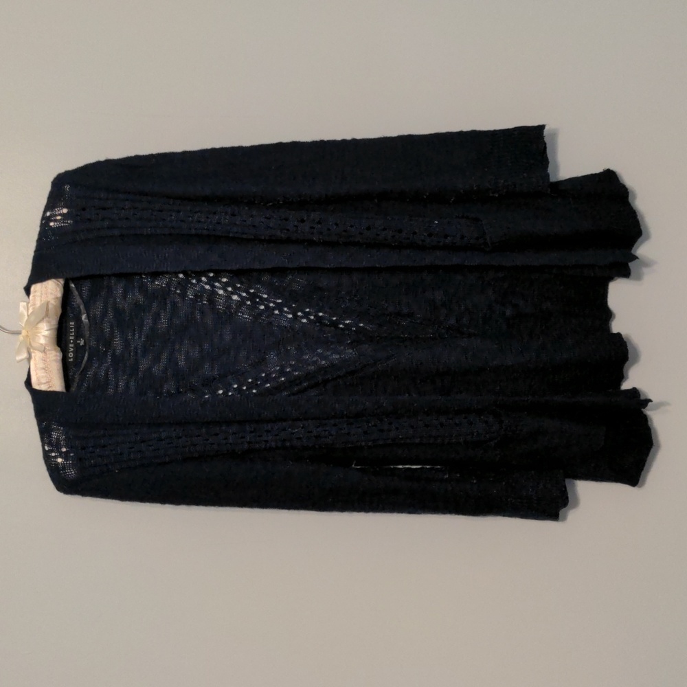 Love Ellie (Stitch Fix) Pointelle Cardigan